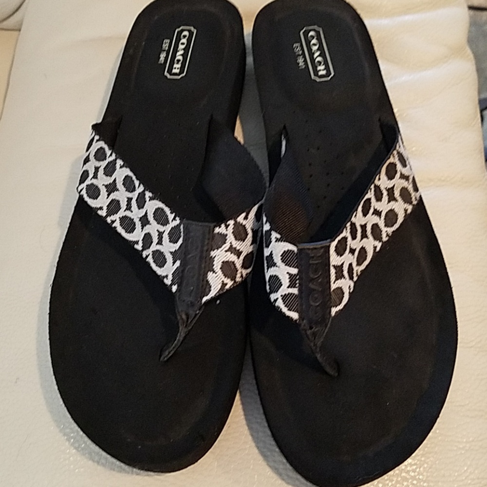 Coach flip flip sandals